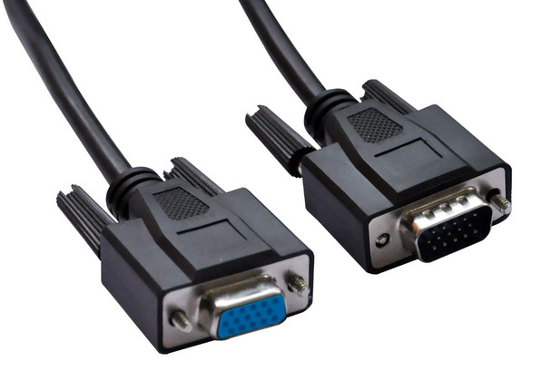 Product image for 4.5m VGA Extension Cable - 15 pins Male to 15 pins Female for Monitor | AusPCMarket Australia