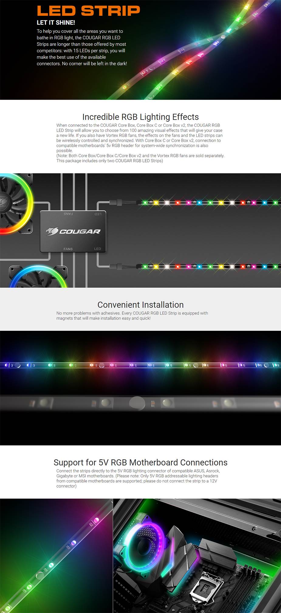 RGB LED STRIP - COUGAR