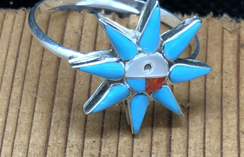 Sunface Star Ring