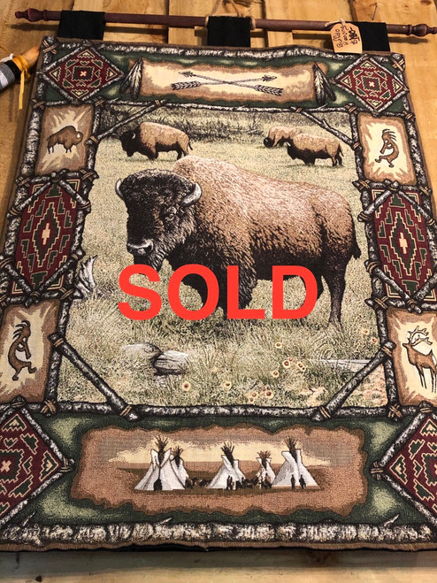 Buffalo Tapestry Buffalo Tapestry