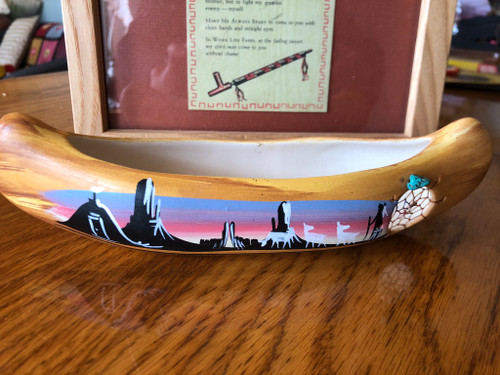 Monument Valley Pottery Canoe
