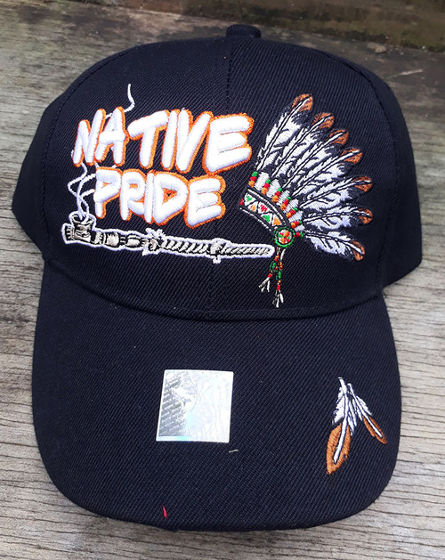 Native Pride Peace Pipe Cap