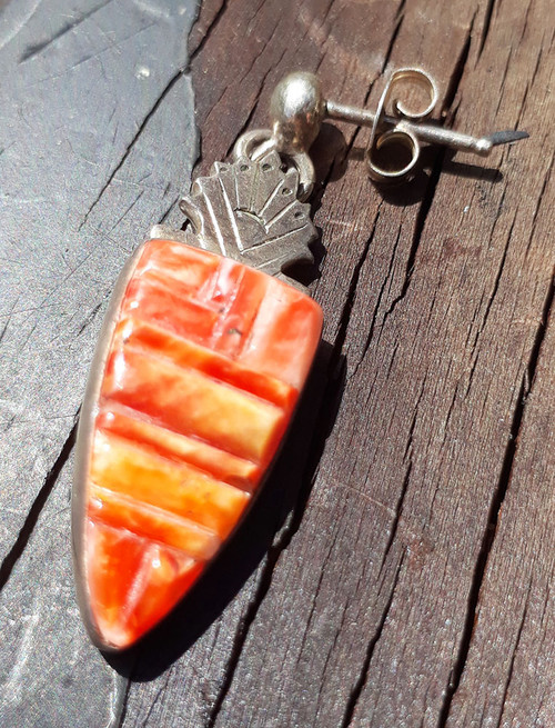 Spiny Oyster Earrings