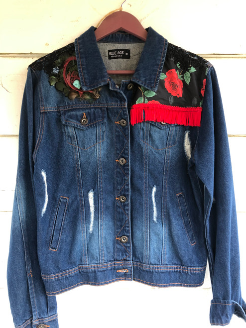 New Age Red Rose jacket