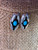 Turquoise Shadow Box Earrings