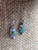 Green Turquoise Drop Earrings
