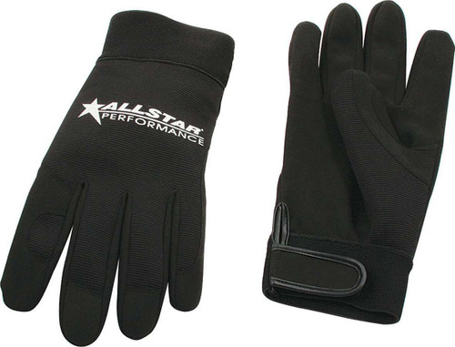 ALLSTAR PERFORMANCE Allstar Gloves Blk Med Crew Gloves