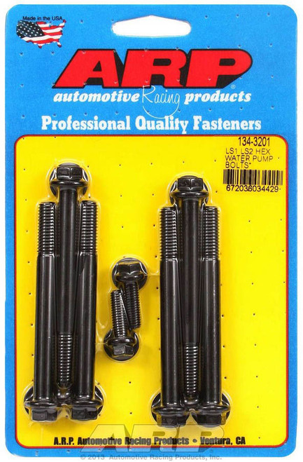 ARP W/P & Thermostat Housing Bolt Kit - 6pt. LS1/LS2