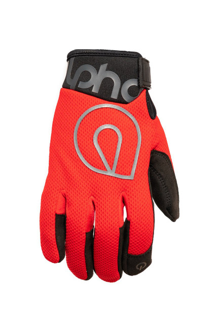 ALPHA GLOVES Standard Mechanic Red Large