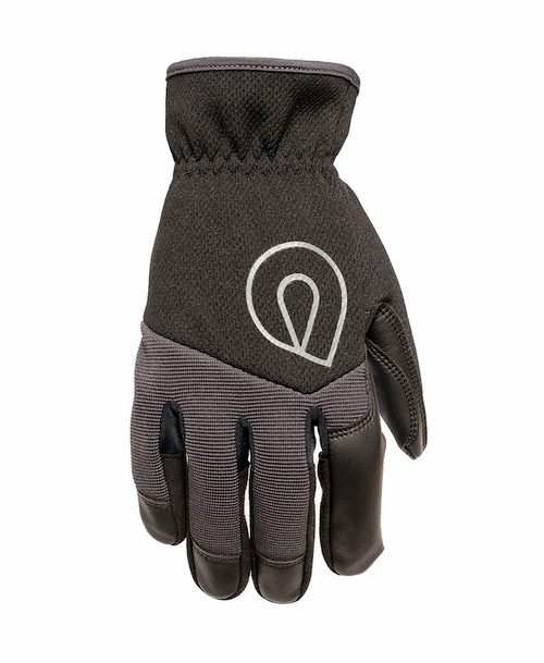 ALPHA GLOVES Glove Scuff Black Medium High Abrasion