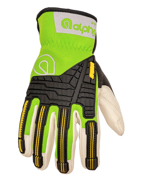 ALPHA GLOVES Glove Vibe Impact SlipOn X-Large