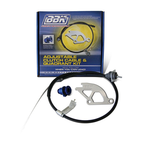 BBK PERFORMANCE Clutch Quadrant & Cable Kit - 96-04 Mustang