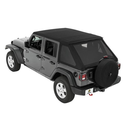 BESTOP Trektop Soft Top Black Diamond 18-   Jeep JL