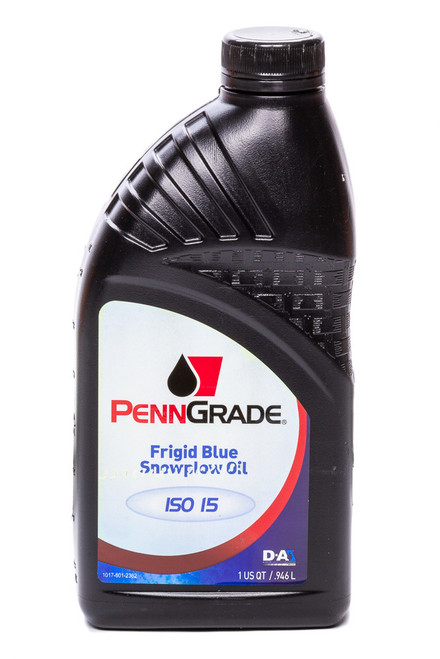 PENNGRADE MOTOR OIL Snowplow Oil Frigid Blue 1 Quart