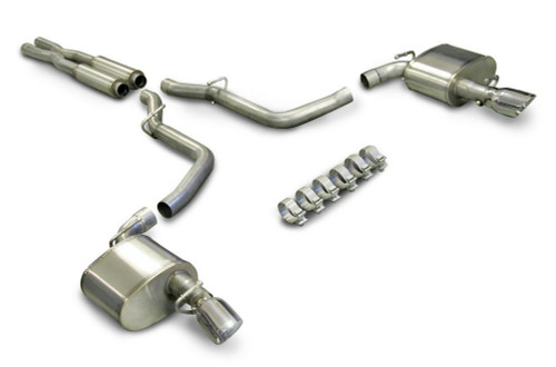 CORSA PERFORMANCE Exhaust Cat-Back - 2.75i n Cat-Back  Dual Rear Ex