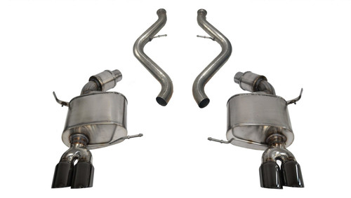 CORSA PERFORMANCE Exhaust Cat-Back - 2.5in Cat-Back  Dual Rear Exi