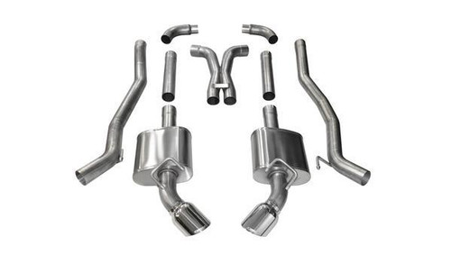 CORSA PERFORMANCE Exhaust Cat-Back + X-Pip e - 3.0in