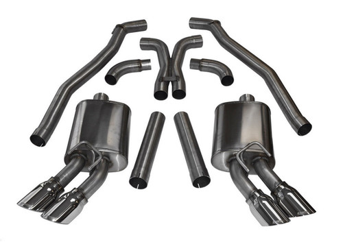 CORSA PERFORMANCE Exhaust Cat-Back e - 3.0in Cat-Back + X-P
