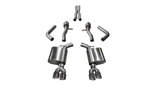 CORSA PERFORMANCE 15-  Challenger 6.4L Cat Back Exhaust System