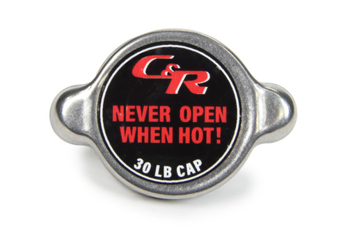 C AND R RACING RADIATORS Small C&R Radiator Cap 30lbs