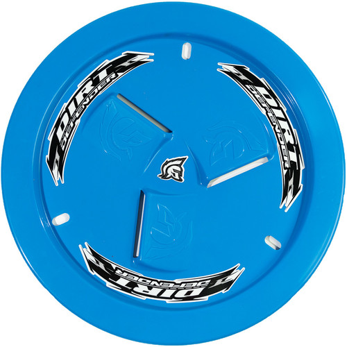DIRT DEFENDER RACING PRODUCTS Wheel Cover Light Blue Vented