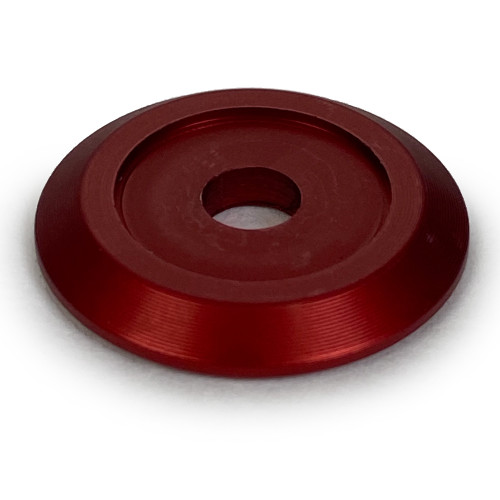 DIRT DEFENDER RACING PRODUCTS Body Washer Red Alum (20pk) Anodized