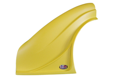 DOMINATOR RACING PRODUCTS D2X Dirt Flare Lft Side Yellow