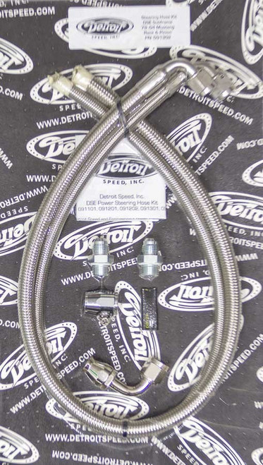 DETROIT SPEED ENGINEERING P/S Hose Kit - DSE Subframe - 79-04 Ford