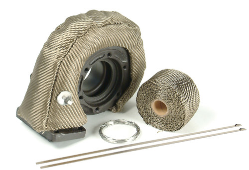 DESIGN ENGINEERING Turbo Insulation Kit Carbon Fiber Look