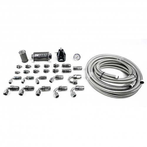 DEATSCHWERKS X2-Series Plumbing Kit 8an CPE 11-19 Mustang