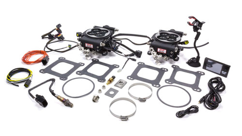 FiTECH FUEL INJECTION GO EFI 2x4 625hp Kit Matte Black