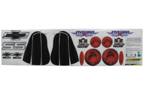 FIVESTAR 00 M/C Tailight Decals