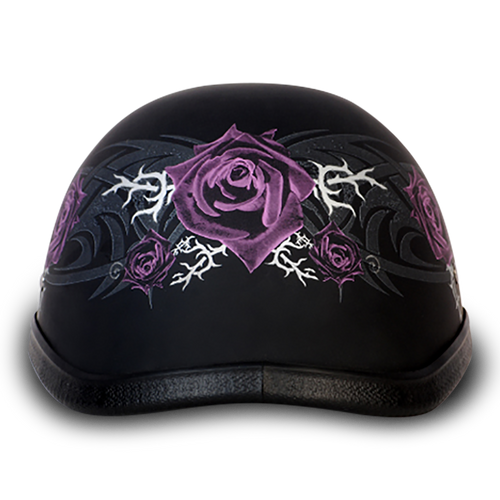 Daytona Helmets EAGLE- W/ PURPLE ROSE