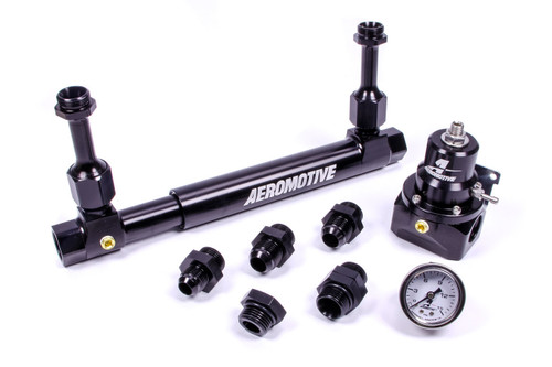 AEROMOTIVE Adjustable Fuel Log w/ 13212 2-Port Regulator