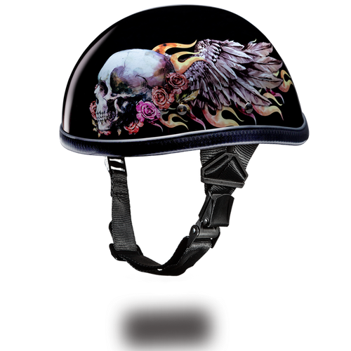 Daytona Helmets EAGLE- W/ SKULL WINGS
