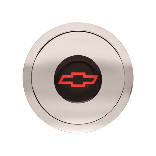 GT Performance GT9 Horn Button Chevy Bow Tie Red