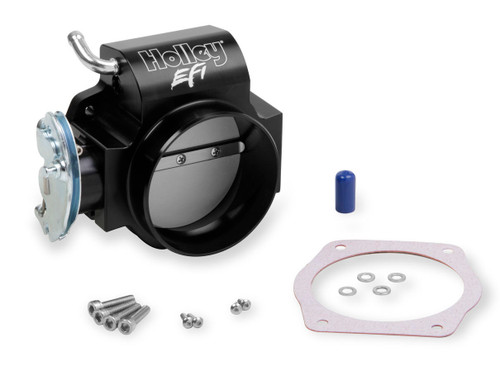 HOLLEY 90mm LS Throttle Body w/Tapered Bore - Black