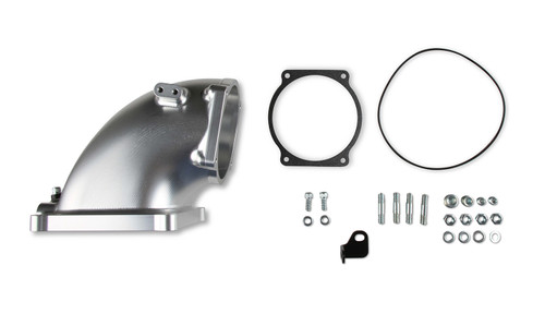 HOLLEY Billet Elbow Kit GM LS to 4500 - Silver