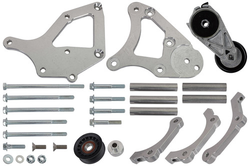 ICT BILLET LS Truck A/C Compressor Relocation Bracket Kit