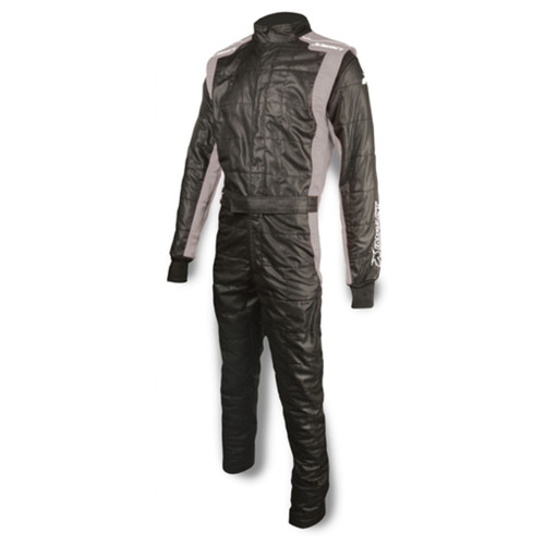 IMPACT RACING Suit  Racer Large Black/Gray