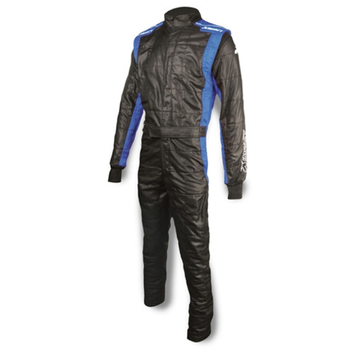 IMPACT RACING Suit  Racer XX-Large Black/Blue