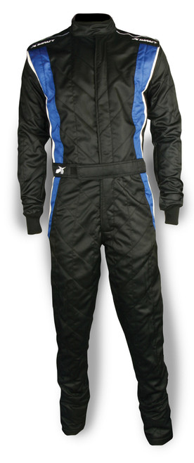 IMPACT RACING Suit Phenom XX-Large Black/ Blue