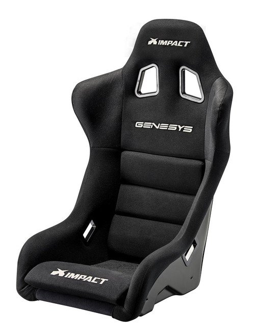 IMPACT RACING Seat Genesys Black Hard Shell