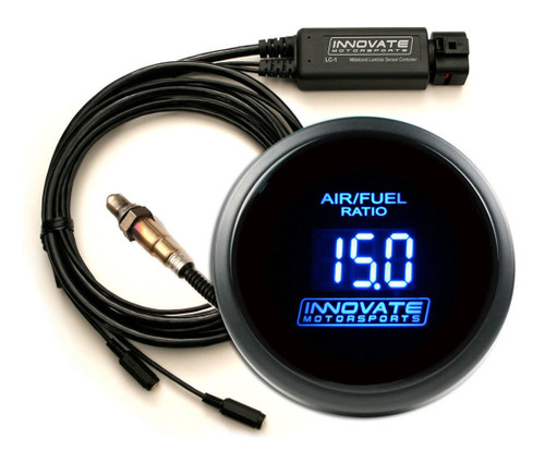 INNOVATE MOTORSPORTS DB-Gauge Kit Blue w/ LC-2 & O2 Sensor