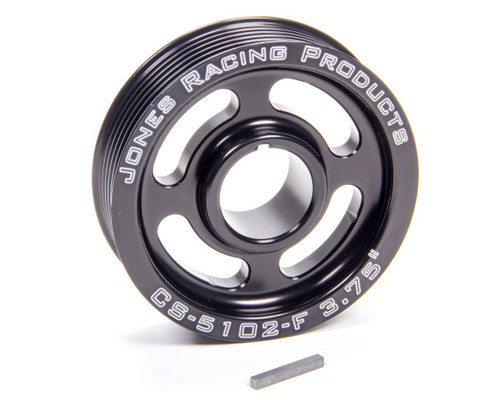 JONES RACING PRODUCTS Crank Pulley Serpentine 3.75in