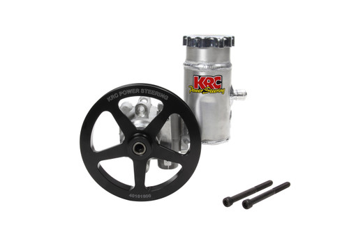 KRC POWER STEERING P/S Pump Elite w/ 6in V- Belt Pulley w/Reservoir