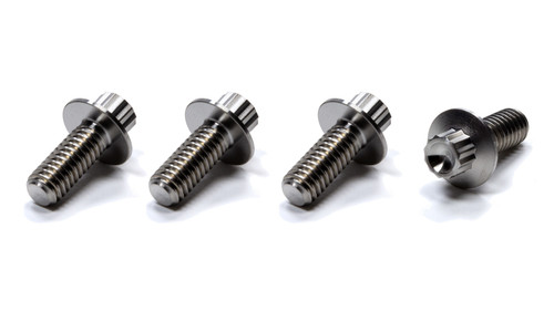 KING RACING PRODUCTS Fuel Tank Bolts Titanium 4pcs 12 Point Heads