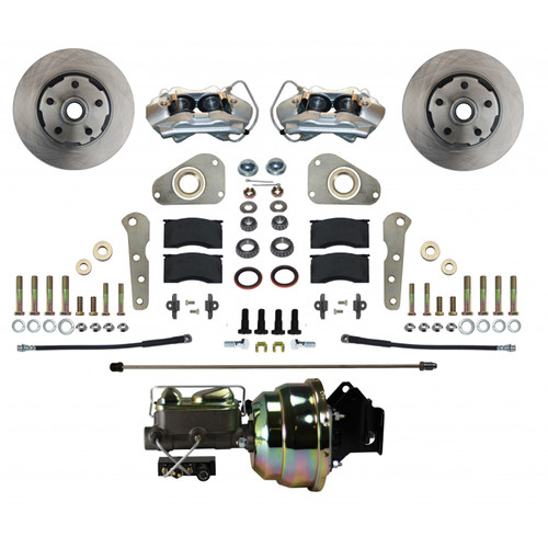 LEED BRAKES Ford Full Size Power Dis c Brake Conversion Kit