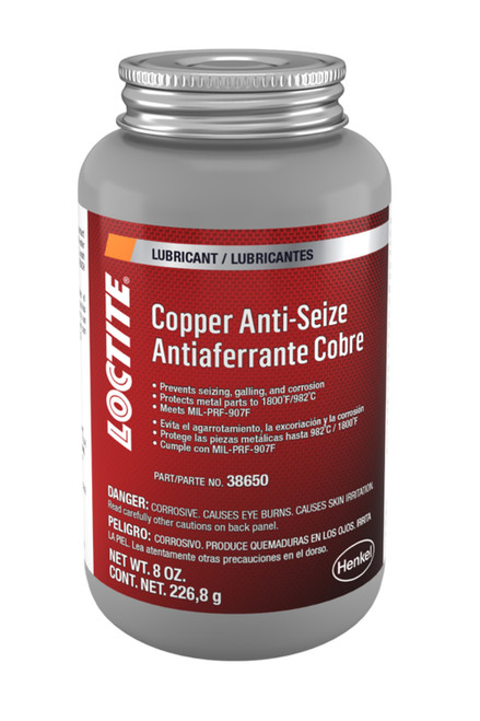 LOCTITE Copper Anti Sieze Brush Top Can 8oz