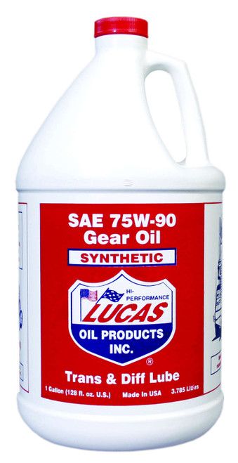 LUCAS OIL 75w90 Trans/Diff Lube Case/4-Gal